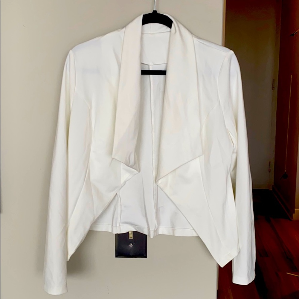 Edgy White Jacket / Blazer